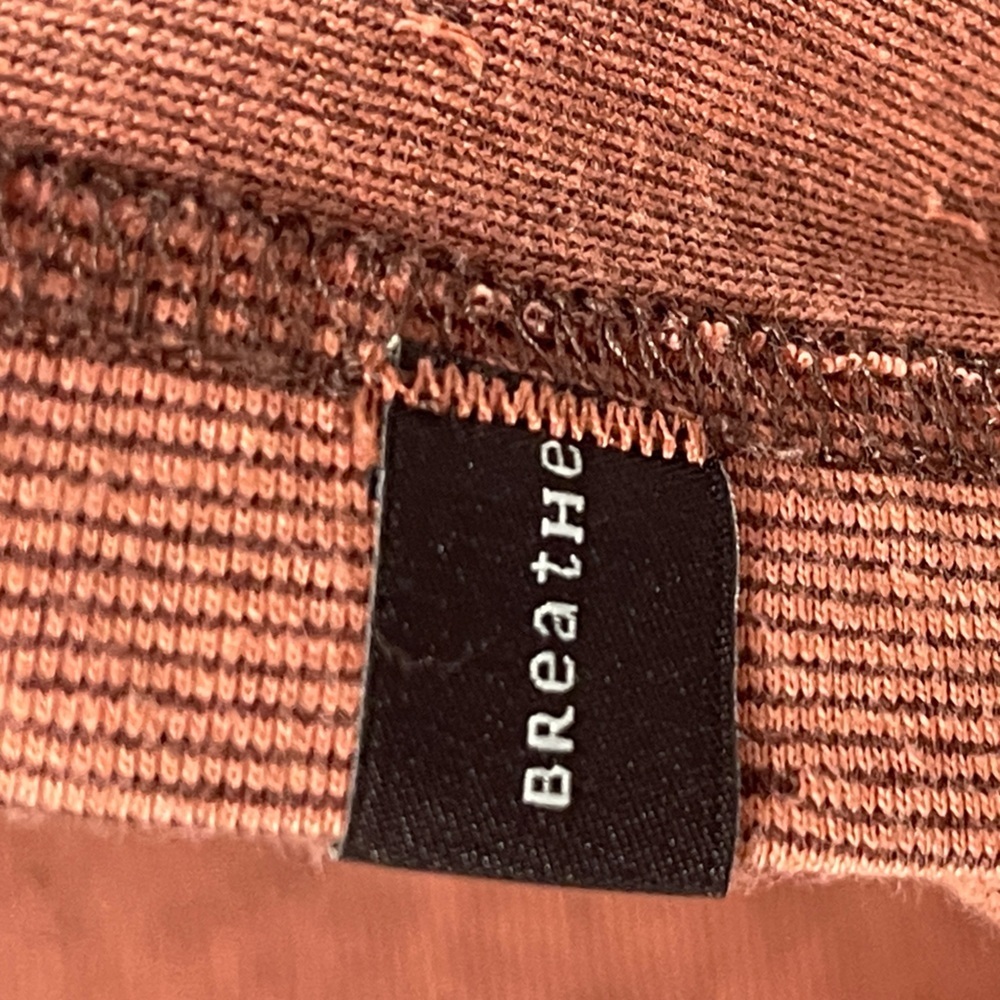 PrAna Ryann Short Sleeve Polo Brown Cloves Organic Cotton Blend Size XL - Picture 4 of 8